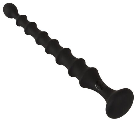 Черная анальная ёлочка Magic Anal Wand - 26,9 см.